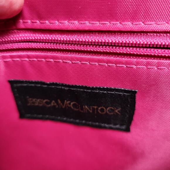 Jessica McClintock Y2K Floral Floral Raffia Envelope Purse - Picture 4 of 9